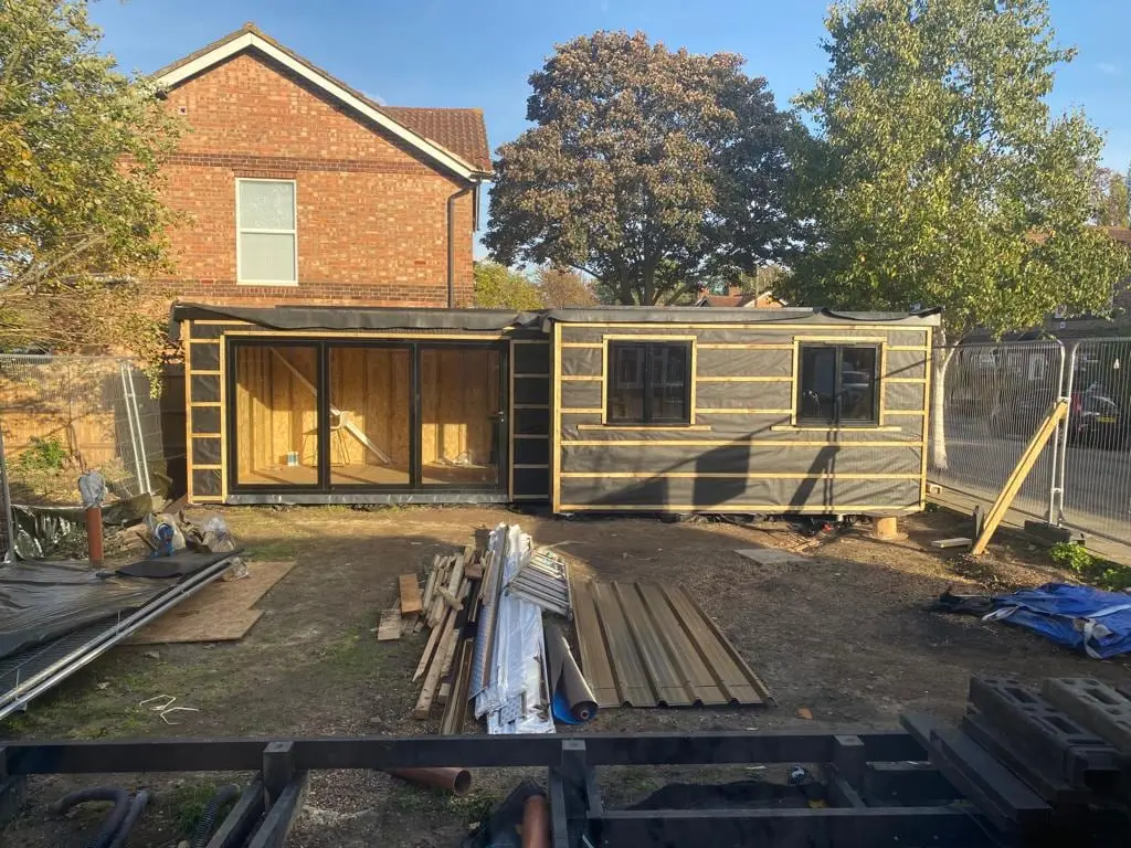 Richmond garden, during construction (1)